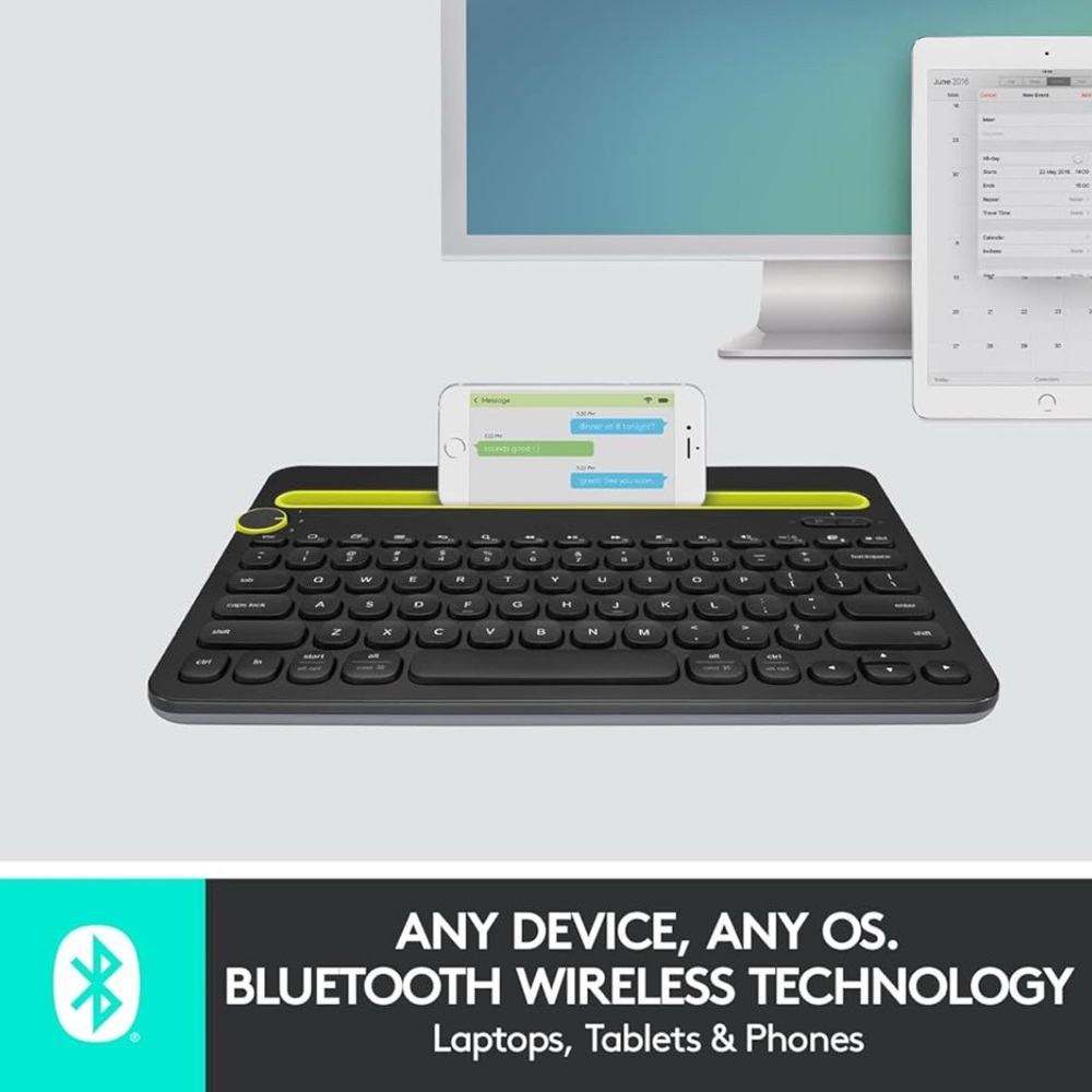 Logitech Bluetooth Multi-Device Keyboard K480 - Picture 4 of 6